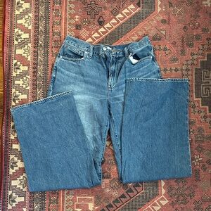 Madewell Super Wide leg Classic Blue Denim Jeans